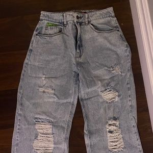 Empyre Tori Courtney Wash Skate Jeans